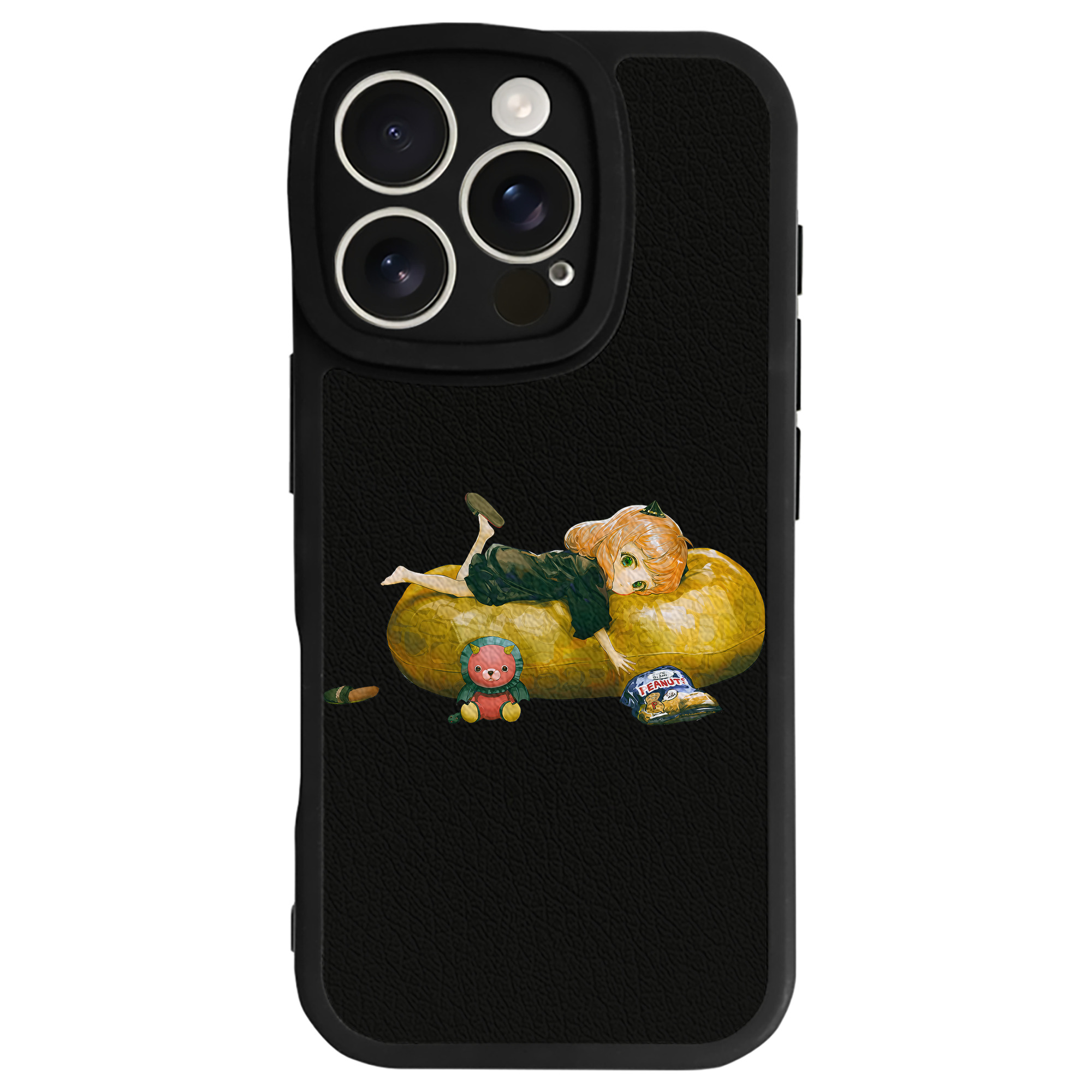 （画像用） SPY×FAMILY间谍家家酒 【iPhone 16シリーズ対応】シリコンスマホケース（レザー調） 材質：シリコン